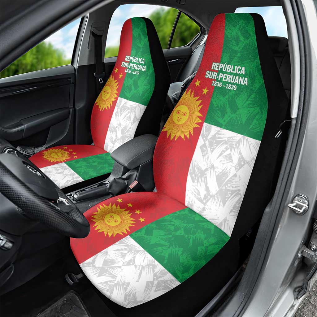 Republic of South Peru Car Seat Cover Version 1836 - 1839 LT9