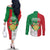 Republic of South Peru Couples Matching Off The Shoulder Long Sleeve Dress and Long Sleeve Button Shirt Version 1836 - 1839