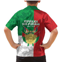 Republic of South Peru Family Matching Mermaid Dress and Hawaiian Shirt Version 1836 - 1839