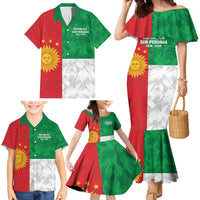 Republic of South Peru Family Matching Mermaid Dress and Hawaiian Shirt Version 1836 - 1839