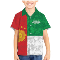 Republic of South Peru Family Matching Mermaid Dress and Hawaiian Shirt Version 1836 - 1839