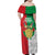 Republic of South Peru Family Matching Off Shoulder Maxi Dress and Hawaiian Shirt Version 1836 - 1839