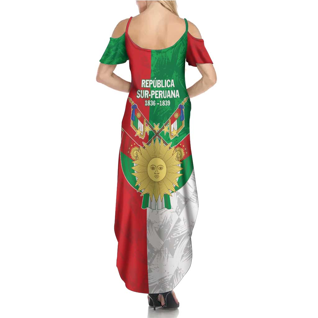 Republic of South Peru Family Matching Summer Maxi Dress and Hawaiian Shirt Version 1836 - 1839