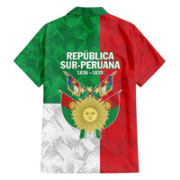 Republic of South Peru Family Matching Tank Maxi Dress and Hawaiian Shirt Version 1836 - 1839