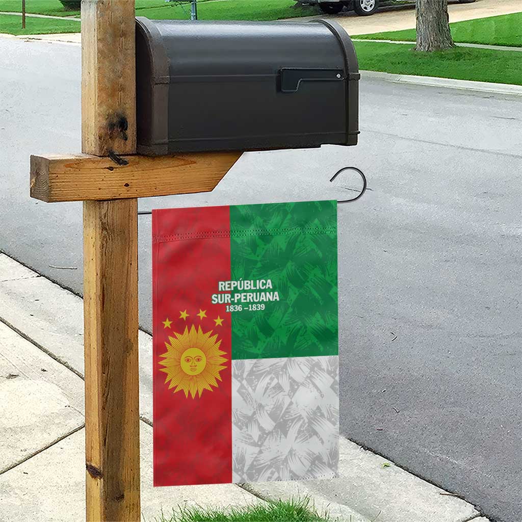 Republic of South Peru Garden Flag Version 1836 - 1839 LT9