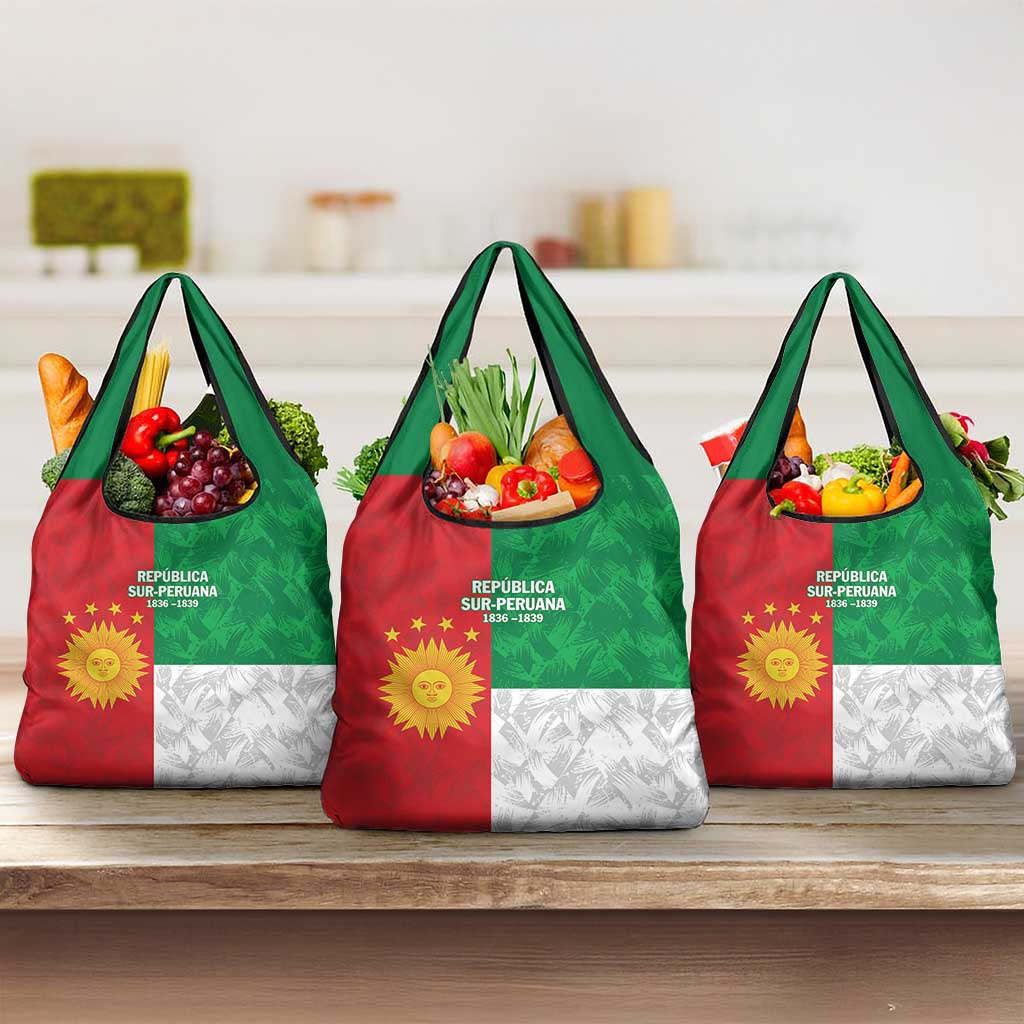 Republic of South Peru Grocery Bag Version 1836 - 1839 LT9