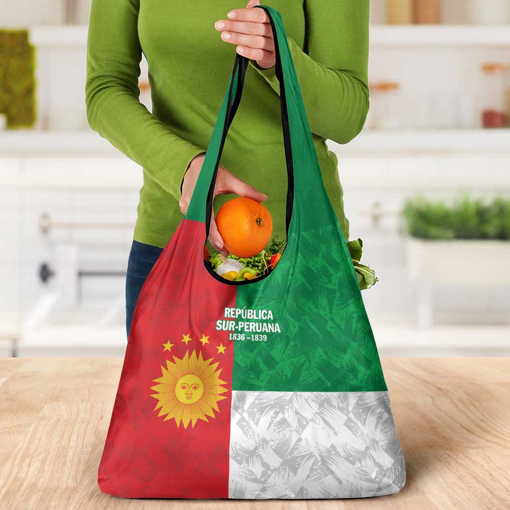 Republic of South Peru Grocery Bag Version 1836 - 1839