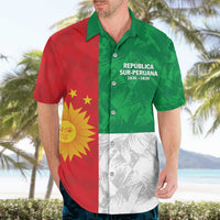 Republic of South Peru Hawaiian Shirt Version 1836 - 1839