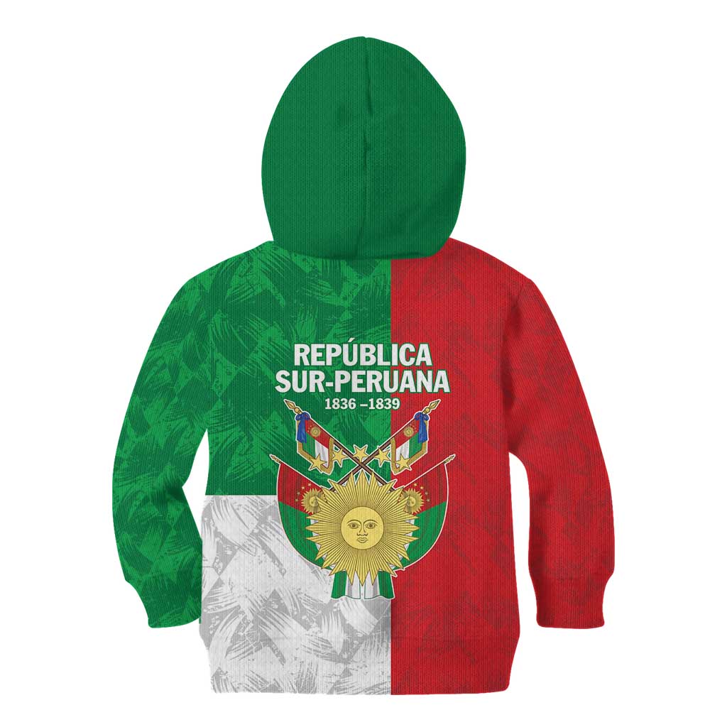 Republic of South Peru Kid Hoodie Version 1836 - 1839