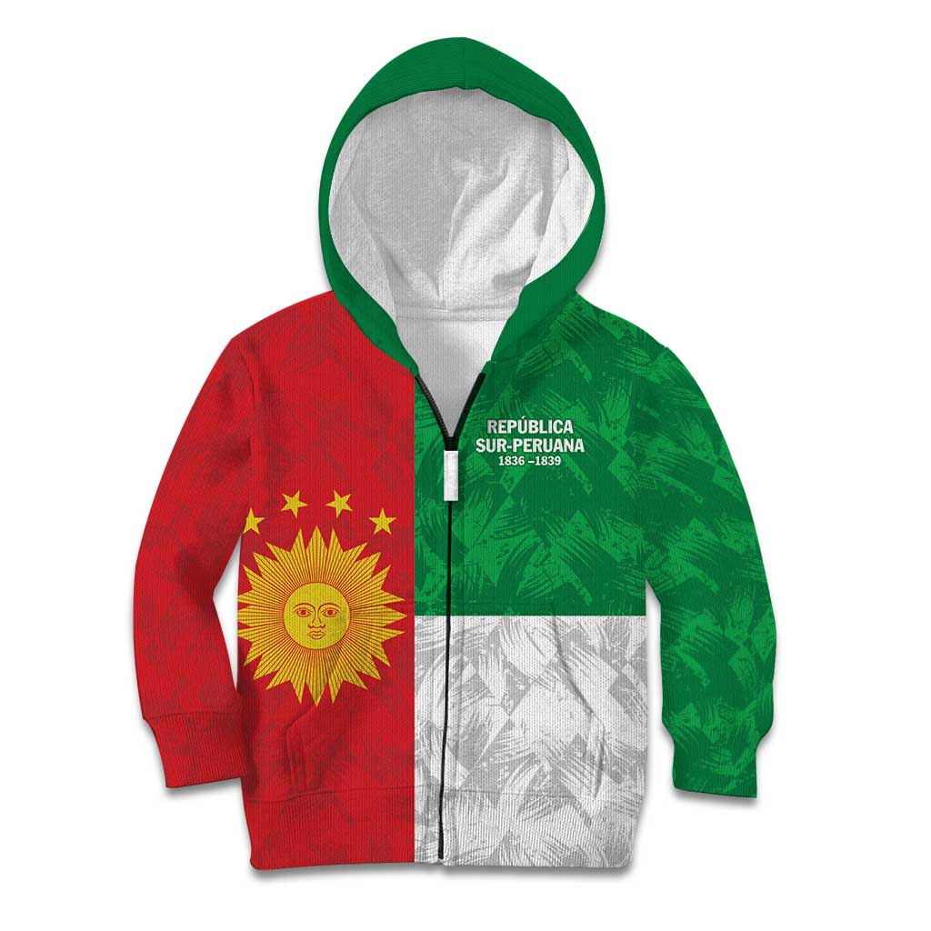 Republic of South Peru Kid Hoodie Version 1836 - 1839