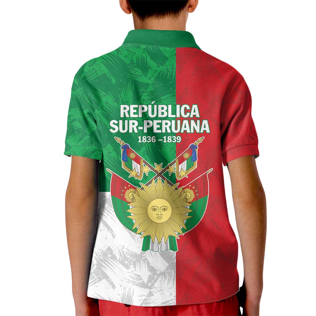 Republic of South Peru Kid Polo Shirt Version 1836 - 1839