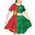 Republic of South Peru Kid Short Sleeve Dress Version 1836 - 1839