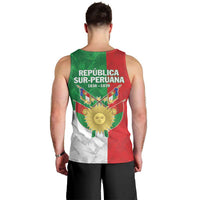 Republic of South Peru Men Tank Top Version 1836 - 1839