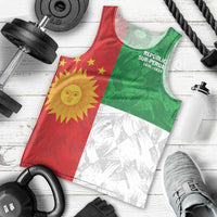 Republic of South Peru Men Tank Top Version 1836 - 1839