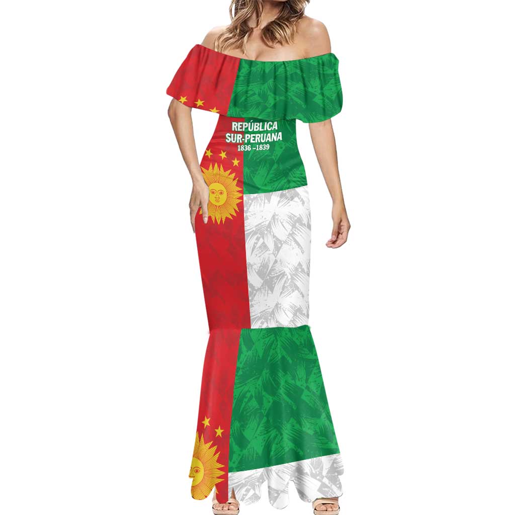 Republic of South Peru Mermaid Dress Version 1836 - 1839