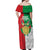 Republic of South Peru Off Shoulder Maxi Dress Version 1836 - 1839
