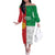Republic of South Peru Off The Shoulder Long Sleeve Dress Version 1836 - 1839