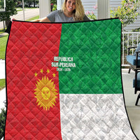 Republic of South Peru Quilt Version 1836 - 1839 LT9