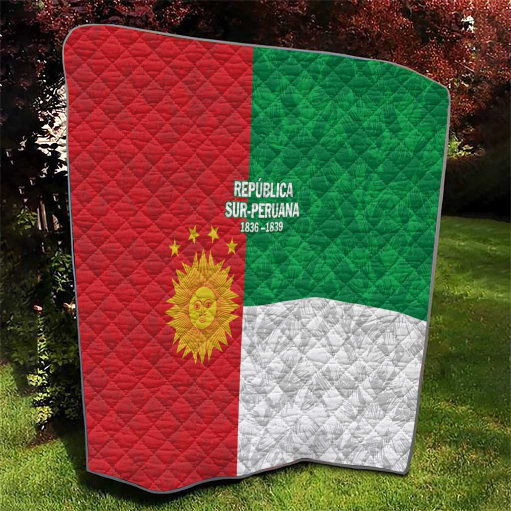 Republic of South Peru Quilt Version 1836 - 1839 LT9