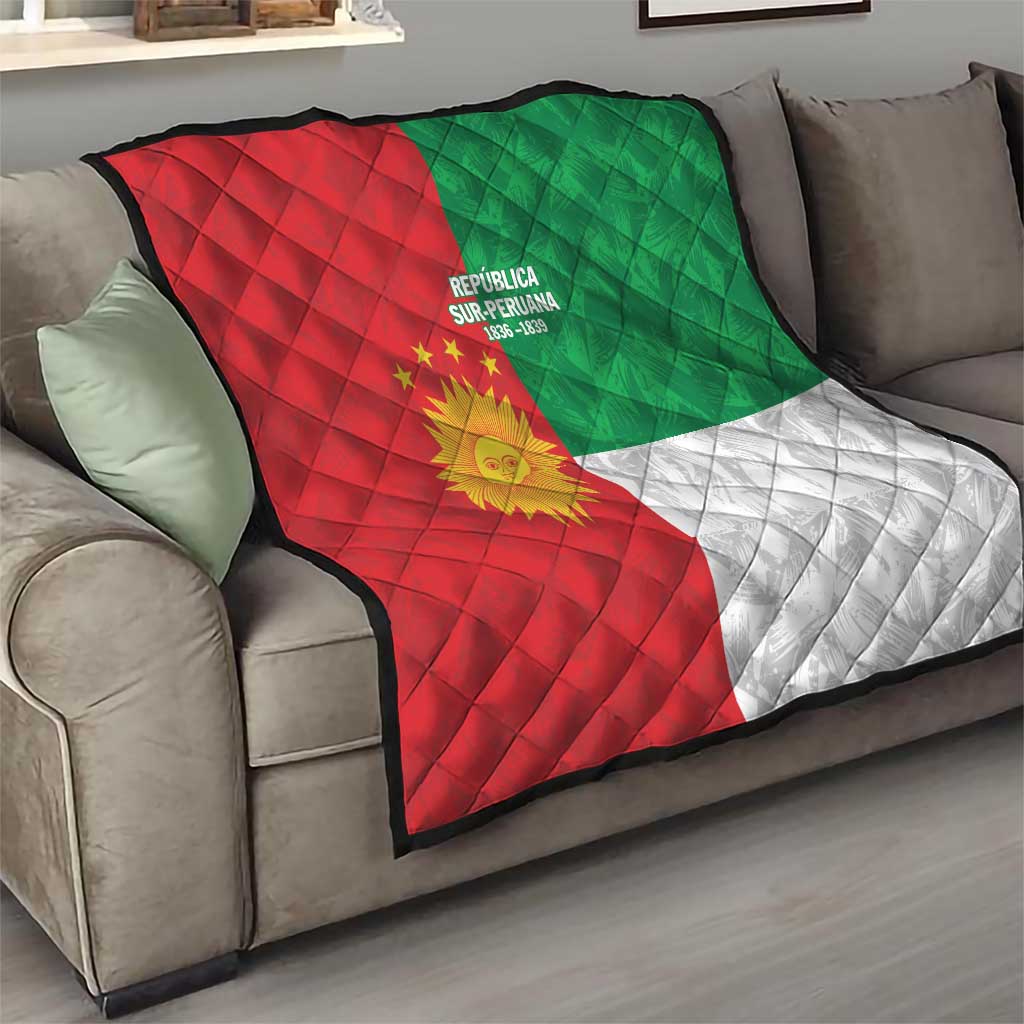 Republic of South Peru Quilt Version 1836 - 1839 LT9