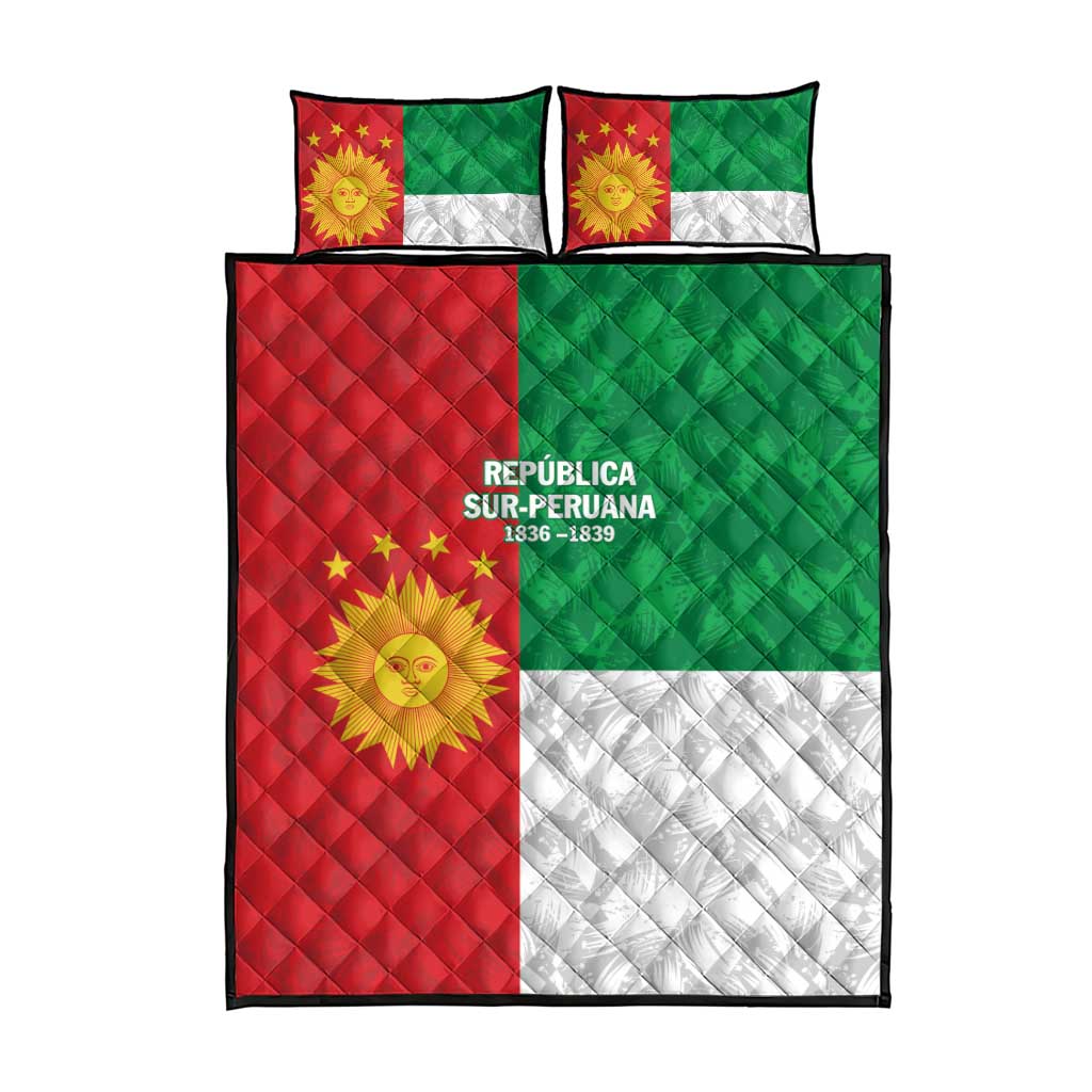 Republic of South Peru Quilt Bed Set Version 1836 - 1839