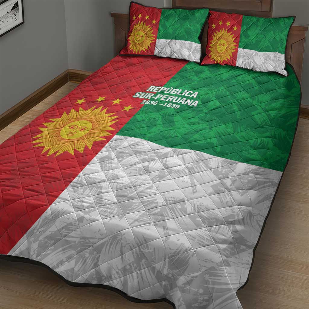 Republic of South Peru Quilt Bed Set Version 1836 - 1839 LT9