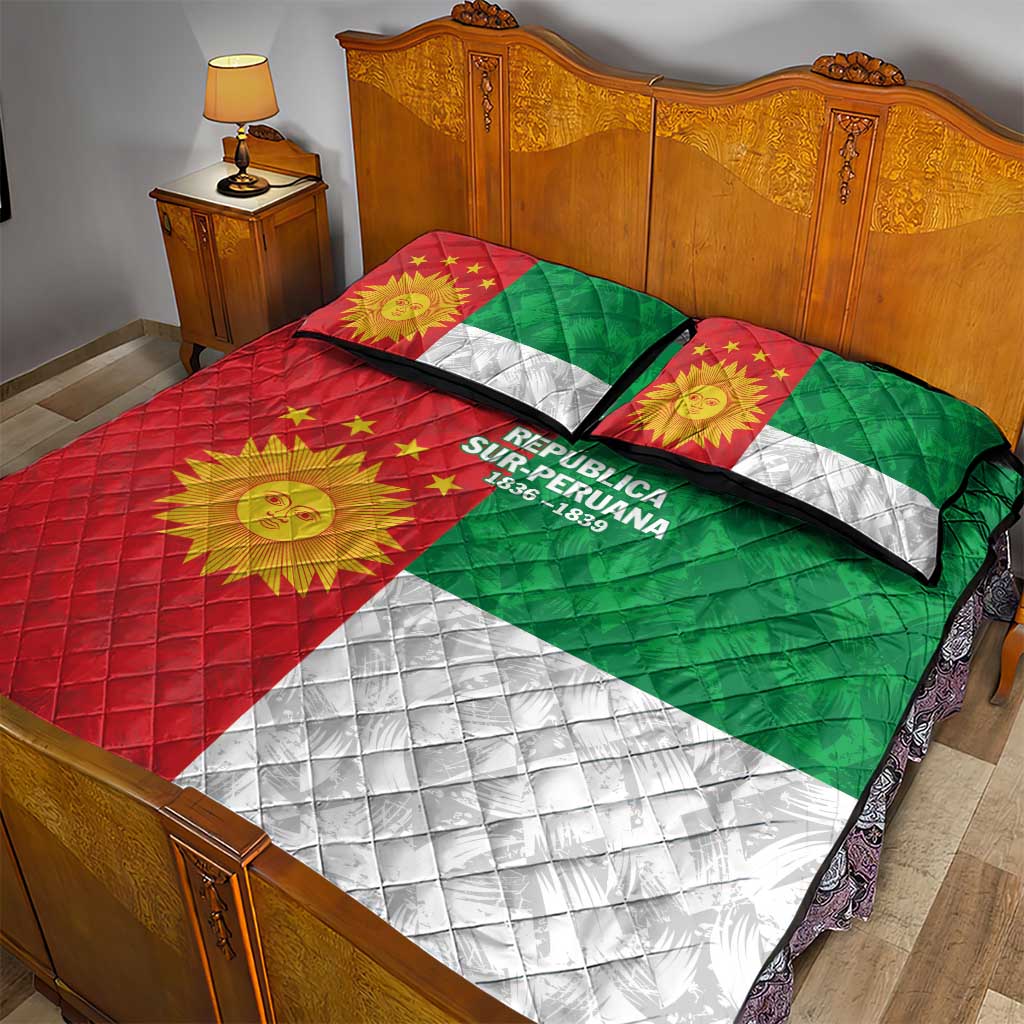 Republic of South Peru Quilt Bed Set Version 1836 - 1839 LT9