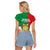 Republic of South Peru Raglan Cropped T Shirt Version 1836 - 1839
