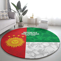 Republic of South Peru Round Carpet Version 1836 - 1839 LT9