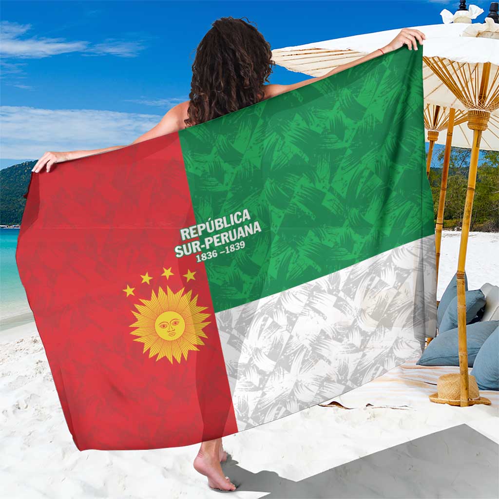 Republic of South Peru Sarong Version 1836 - 1839
