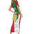 Republic of South Peru Short Sleeve Bodycon Dress Version 1836 - 1839