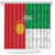 Republic of South Peru Shower Curtain Version 1836 - 1839 LT9