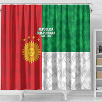 Republic of South Peru Shower Curtain Version 1836 - 1839 LT9