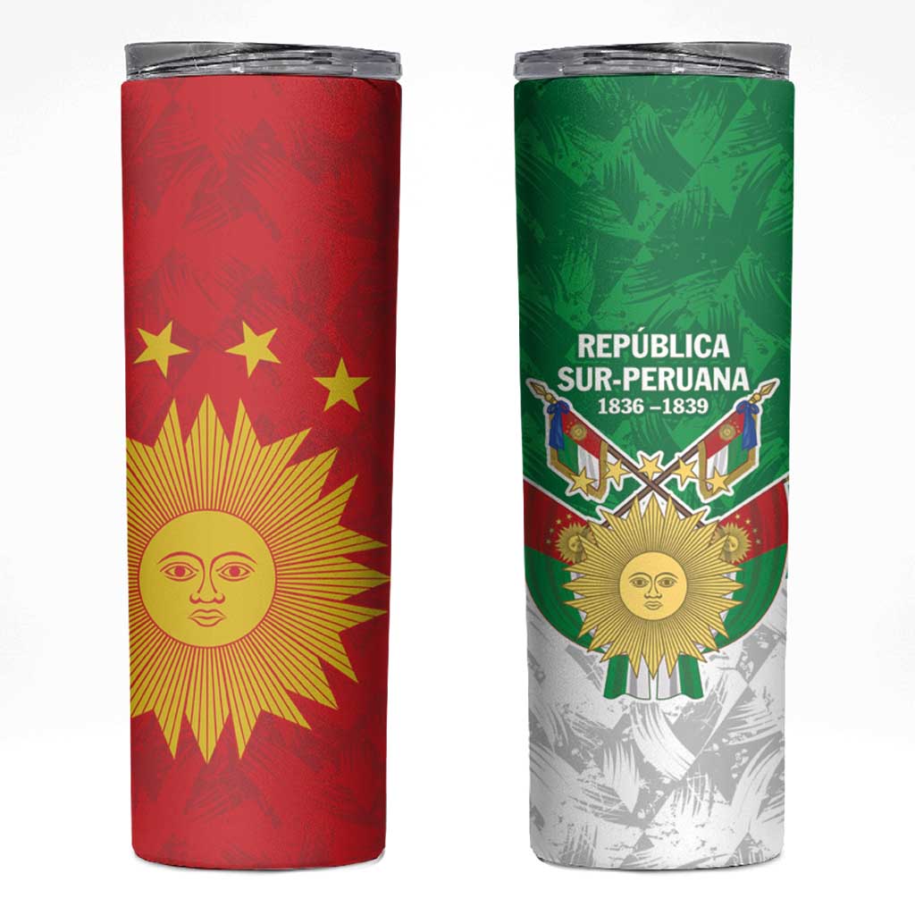 Republic of South Peru Skinny Tumbler Version 1836 - 1839