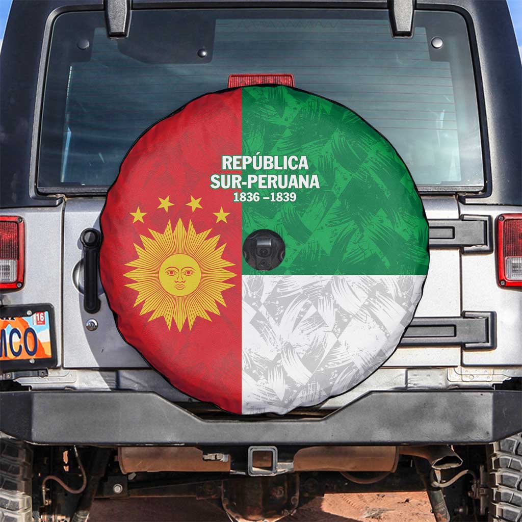 Republic of South Peru Spare Tire Cover Version 1836 - 1839 LT9