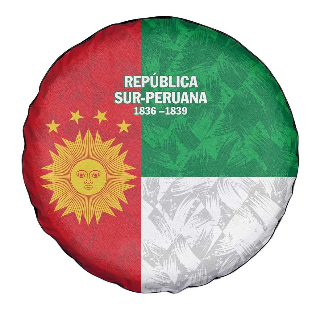 Republic of South Peru Spare Tire Cover Version 1836 - 1839