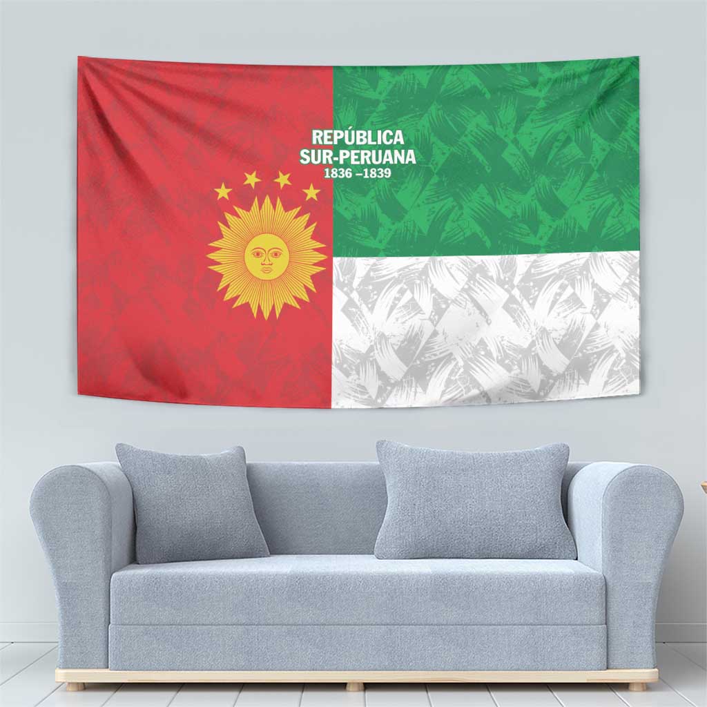 Republic of South Peru Tapestry Version 1836 - 1839 LT9