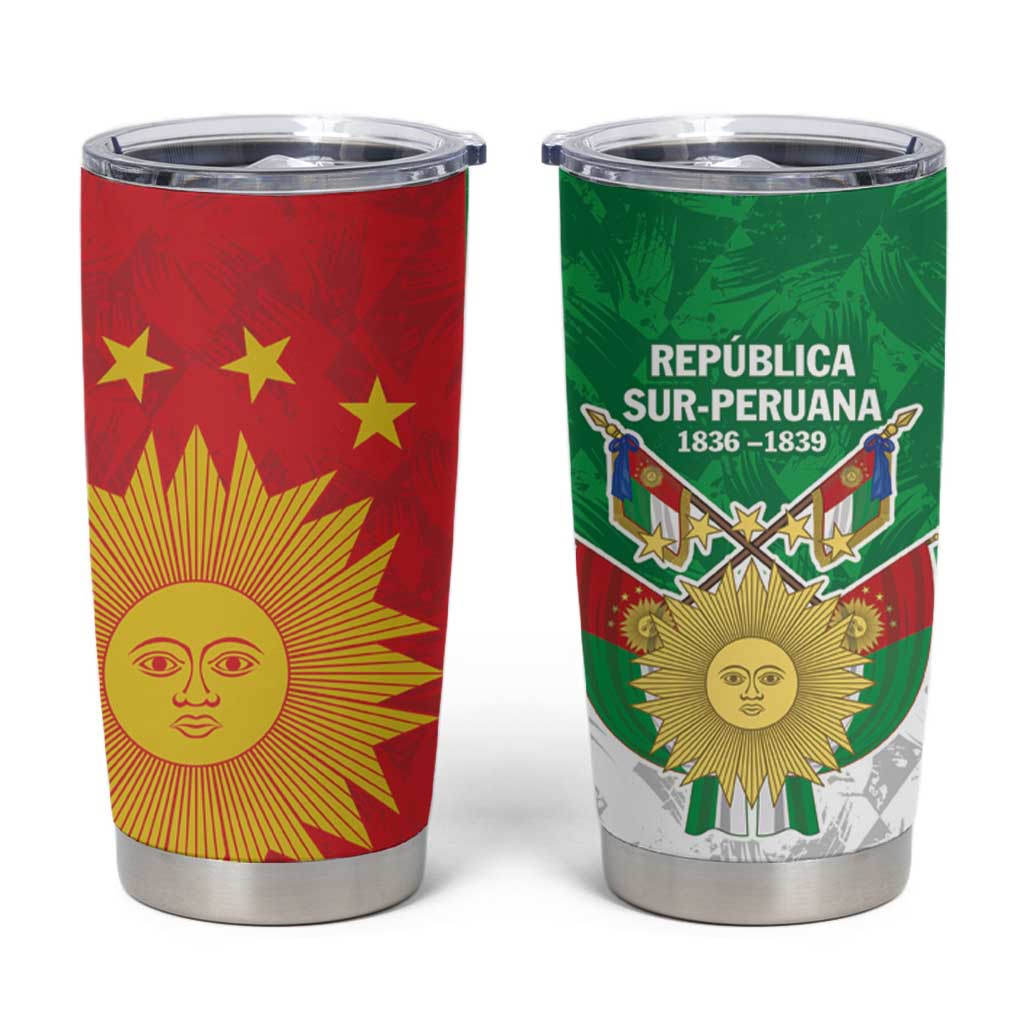 Republic of South Peru Tumbler Cup Version 1836 - 1839