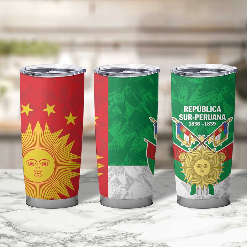 Republic of South Peru Tumbler Cup Version 1836 - 1839