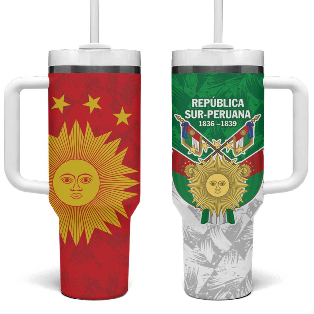Republic of South Peru Tumbler With Handle Version 1836 - 1839