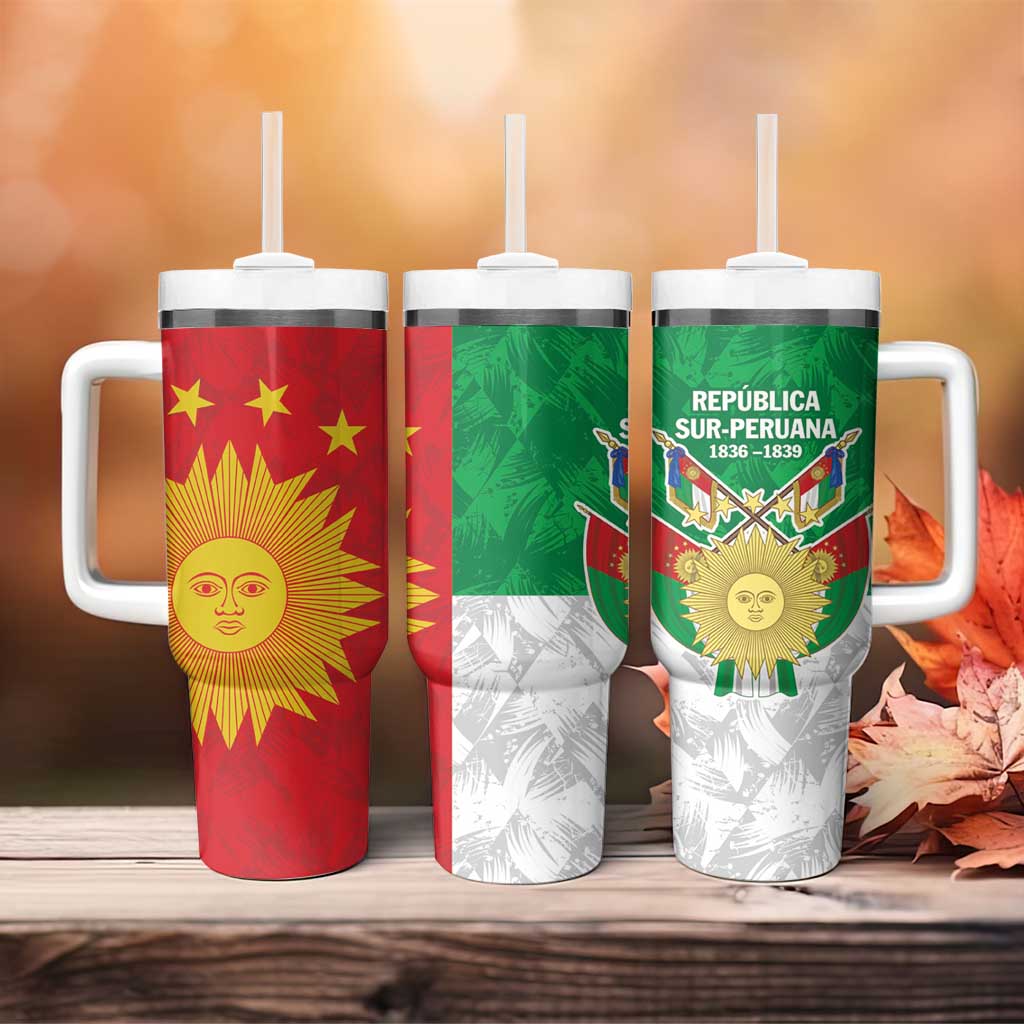 Republic of South Peru Tumbler With Handle Version 1836 - 1839