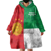 Republic of South Peru Wearable Blanket Hoodie Version 1836 - 1839