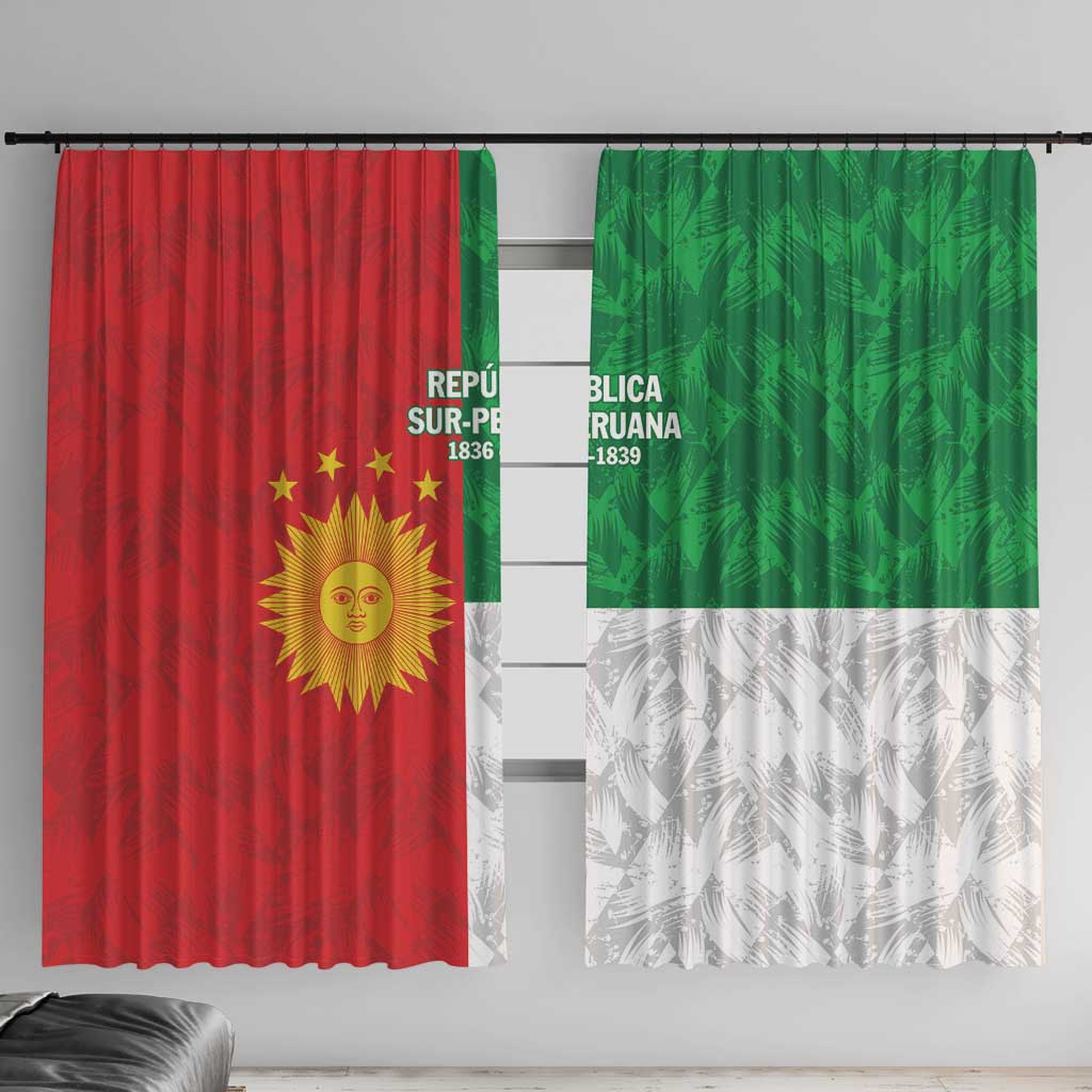 Republic of South Peru Window Curtain Version 1836 - 1839 LT9