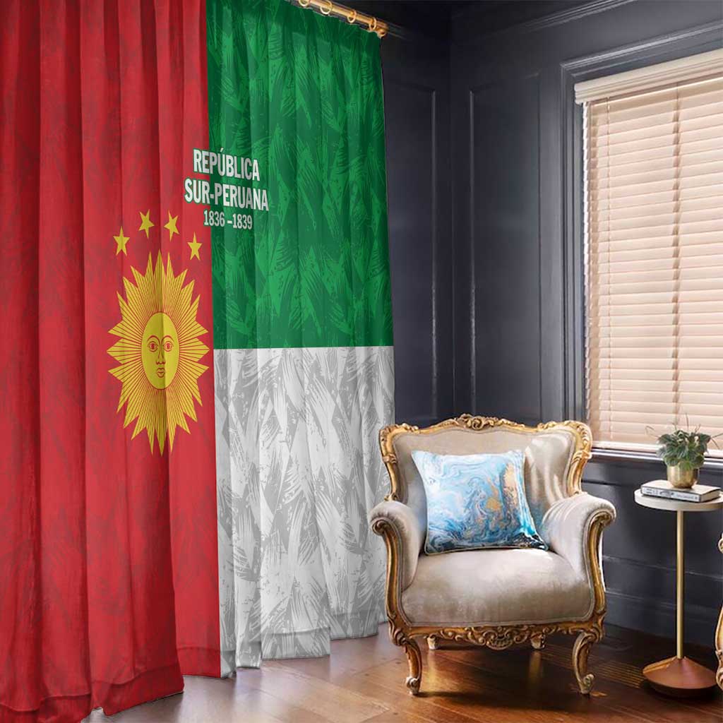 Republic of South Peru Window Curtain Version 1836 - 1839 LT9