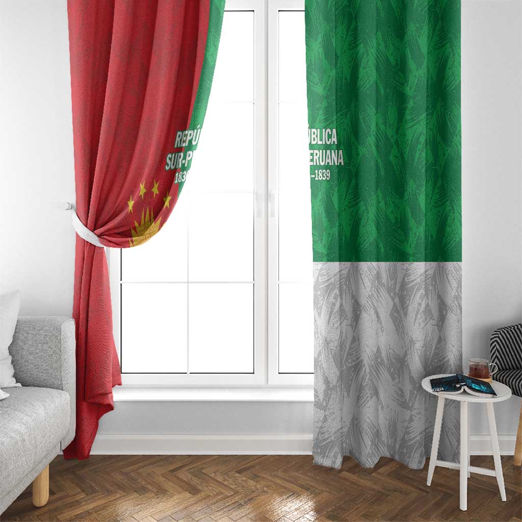 Republic of South Peru Window Curtain Version 1836 - 1839 LT9