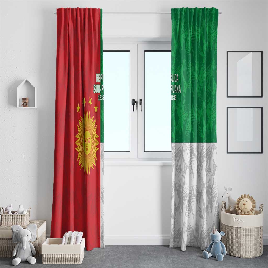 Republic of South Peru Window Curtain Version 1836 - 1839