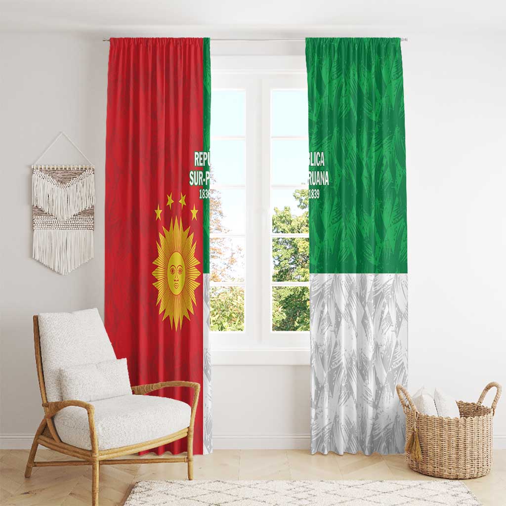 Republic of South Peru Window Curtain Version 1836 - 1839 LT9