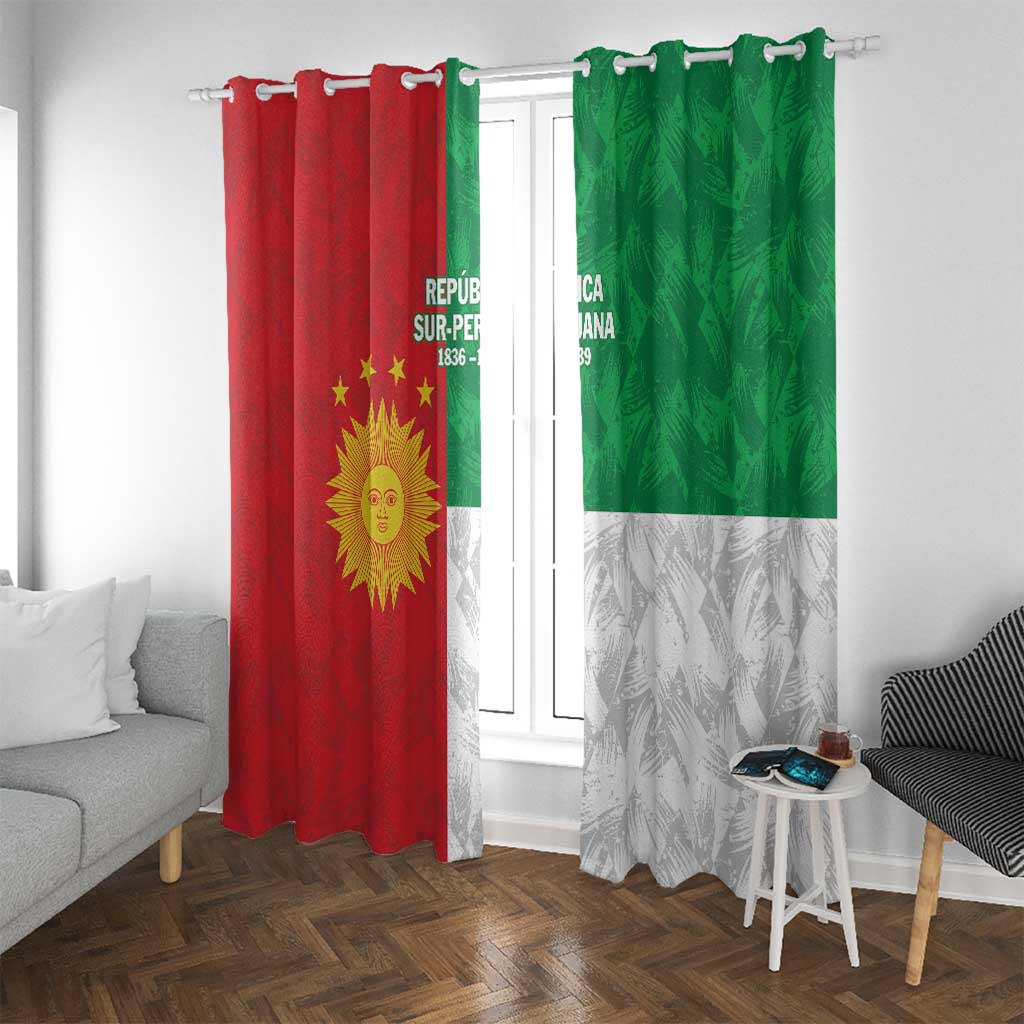 Republic of South Peru Window Curtain Version 1836 - 1839
