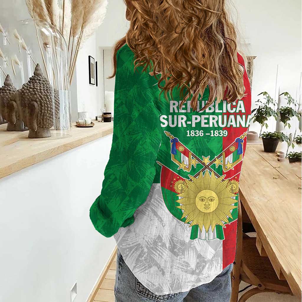 Republic of South Peru Women Casual Shirt Version 1836 - 1839