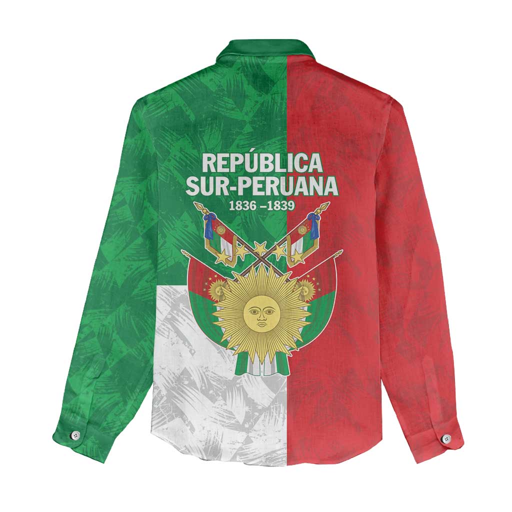 Republic of South Peru Women Casual Shirt Version 1836 - 1839